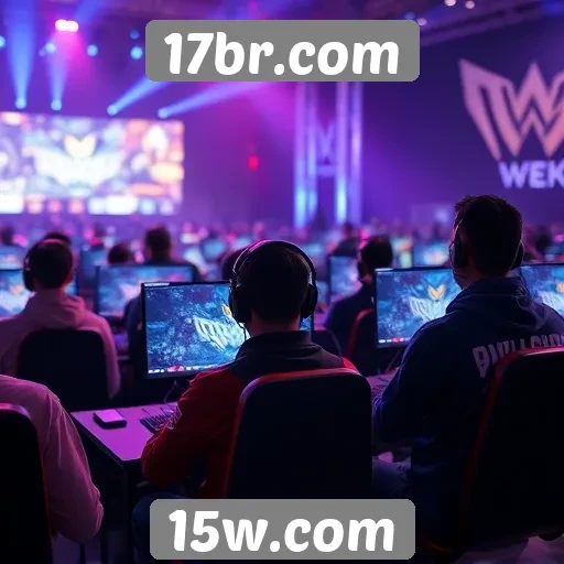 Novidades em eventos de eSports no site 17br.com